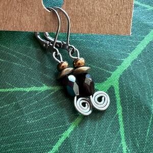 BOGO FREE Earthbound dangle beaded earrings